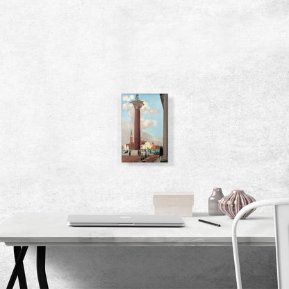 Small View Of Venice Saint Theodore Column 1922