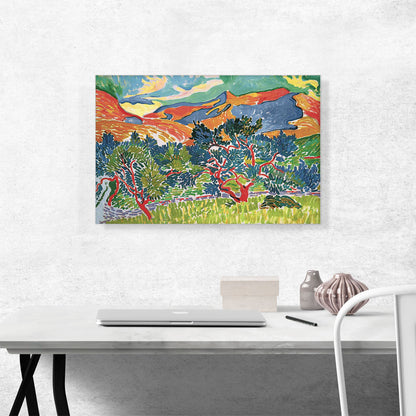 Mountains At Collioure 1905