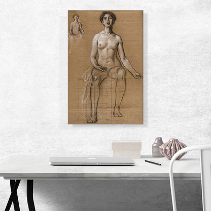 Studies For The Singing Priestess In Song
