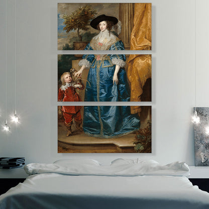 Henrietta Maria And The Dwarf Sir Jeffrey Hudson 1633