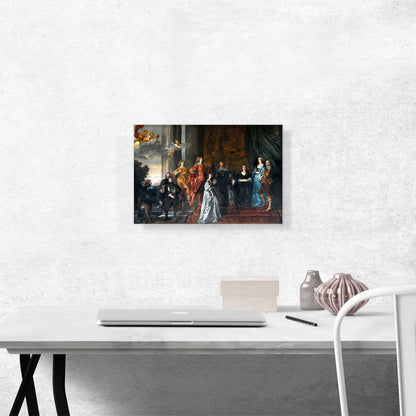 4th Earl Of Pembroke With His Family