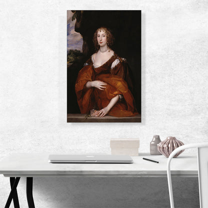 Portrait Of Mary Hill Lady Killigrew 1638