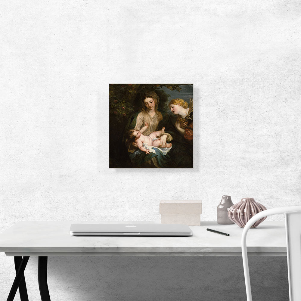 Virgin And Child With Saint Catherine Of Alexandria 1630