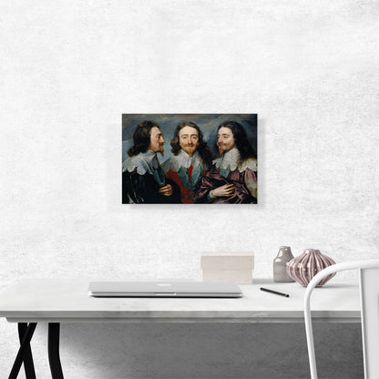 Charles I In Three Positions 1635