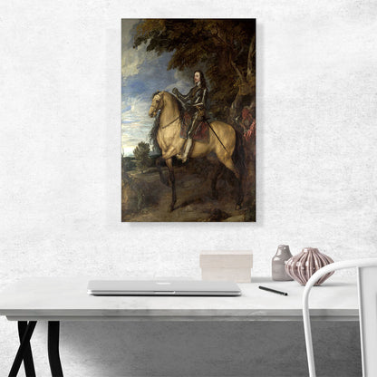 Equestrian Portrait Of Charles I 1637