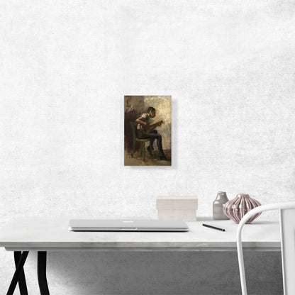 Study For Black Boy Dancing The Banjo Player 1877