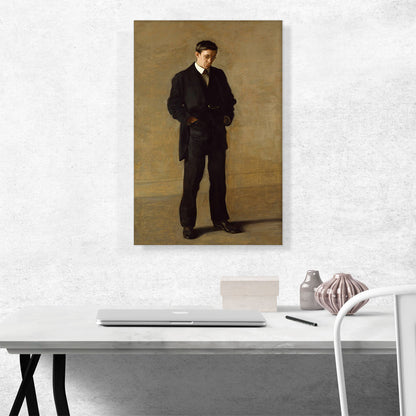The Thinker Portrait of Louis Kenton 1900