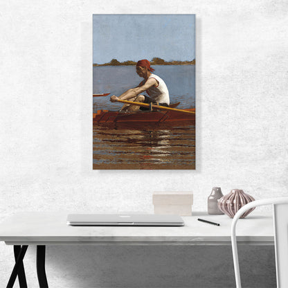 John Biglin In a Single Scull 1874
