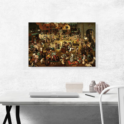 The Fight Between Carnival and Lent 1559