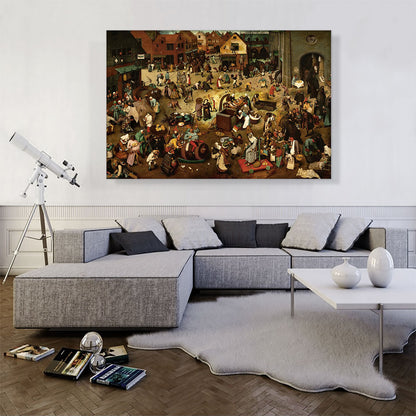 The Fight Between Carnival and Lent 1559