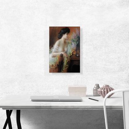 Woman At The Bouquet De Lilas