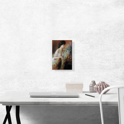 Woman At The Bouquet De Lilas