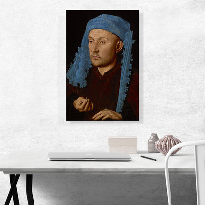 Portrait Of a Man With a Blue Chaperon 1430