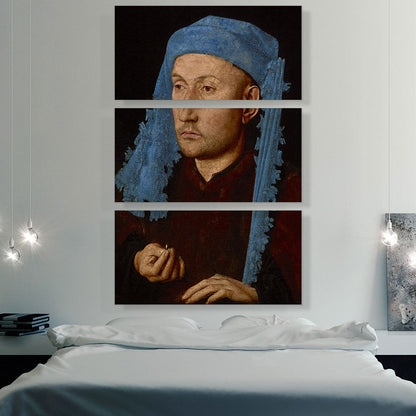 Portrait Of a Man With a Blue Chaperon 1430