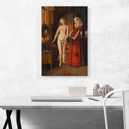 Woman At Her Toilet