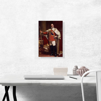 Edward VII In Coronation Robes 1901