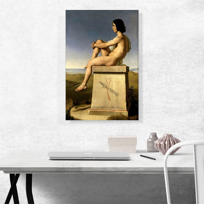 Polites Son of Priam Observing Movements of Greeks Towards Troy 1834