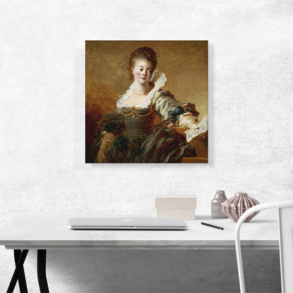 Woman With Sheet Music