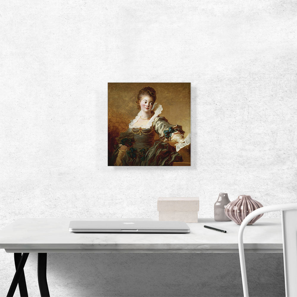 Woman With Sheet Music