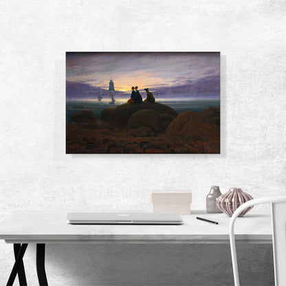 Moonrise Over the Sea 1822