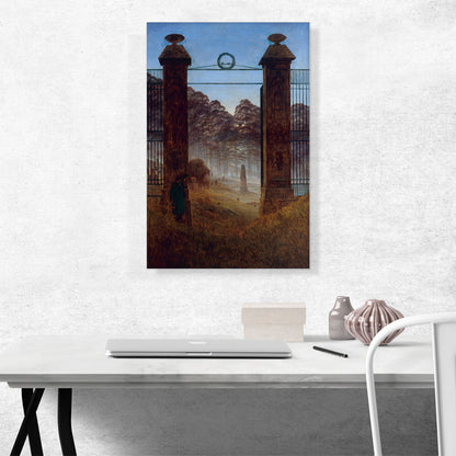 The Cemetery Entrance 1825