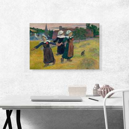 Breton Girls Dancing - Pont-Aven 1888