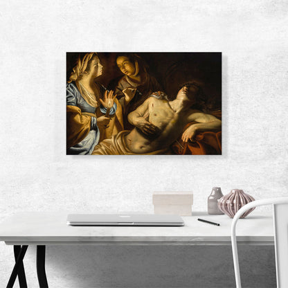 Saint Sebastian Tended By Irene