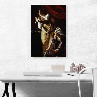 Judith And Maidservant With Head Of Holofernes 1625