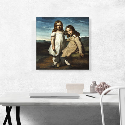 Portrait Of Alfred And Elisabeth Dedreux
