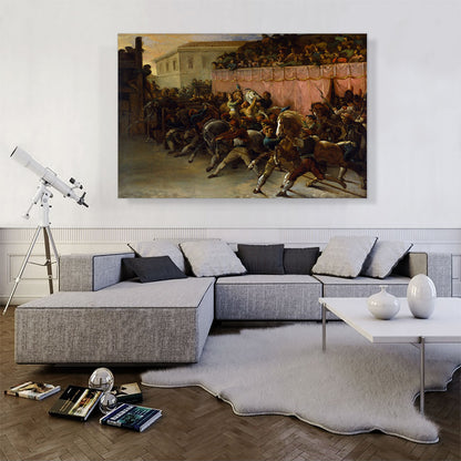 Riderless Racers at Rome 1817