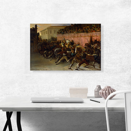 Riderless Racers at Rome 1817
