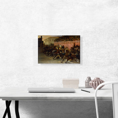 Riderless Racers at Rome 1817