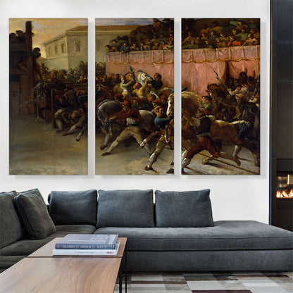 Riderless Racers at Rome 1817