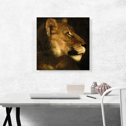Head Of a Lioness