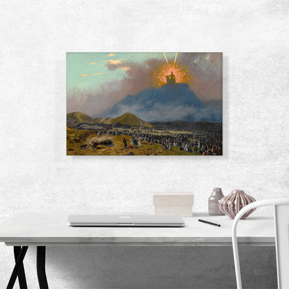 Moses On Mount Sinai