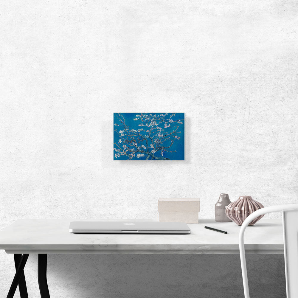 Branches with Almond Blossom - Blue Rectangle 1890