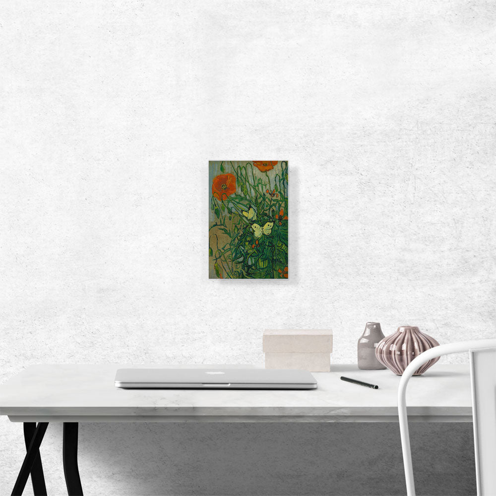 Butterflies and Poppies 1889