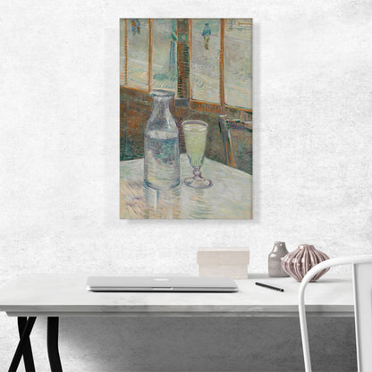 Cafe Table with Absinthe 1887