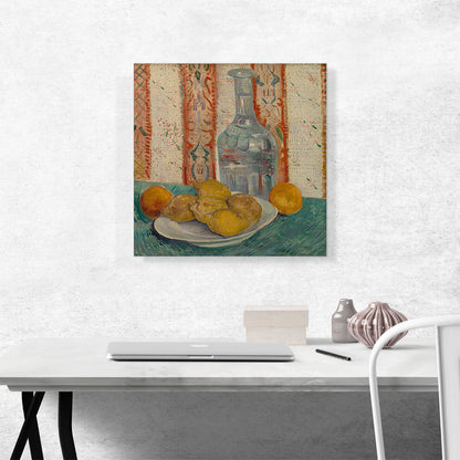 Carafe and Dish with Citrus Fruit in Paris 1887