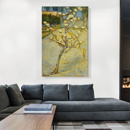 Small Pear Tree in Blossom 1888
