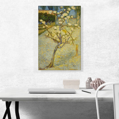 Small Pear Tree in Blossom 1888