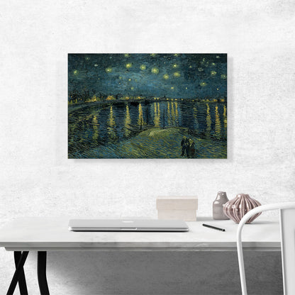 Starry Night Over the Rhone 1888