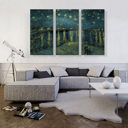Starry Night Over the Rhone 1888
