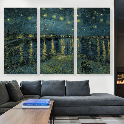 Starry Night Over the Rhone 1888