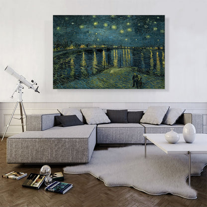 Starry Night Over the Rhone 1888