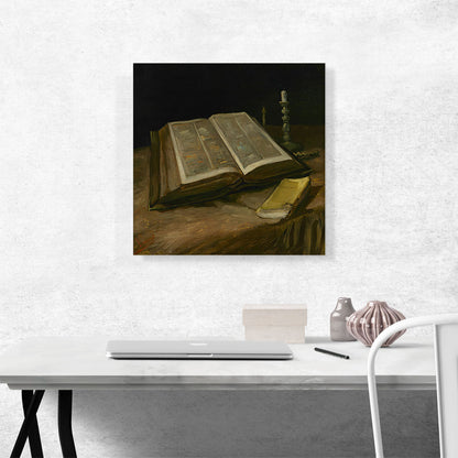 Still Life with Bible 1885