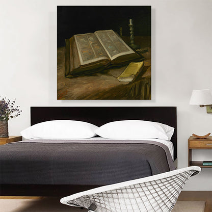 Still Life with Bible 1885