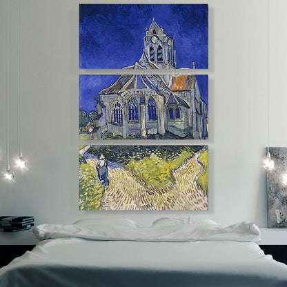 The Church at Auvers 1890