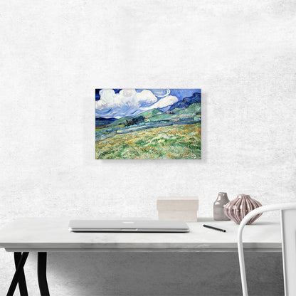 Wheat Field Behind Saint-Paul 1889