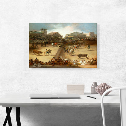 Bullfight in a Divided Ring